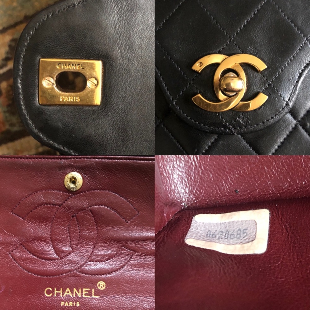 SOLD***Chanel Vintage Small Double Flap Bag - Picture 13 of 13